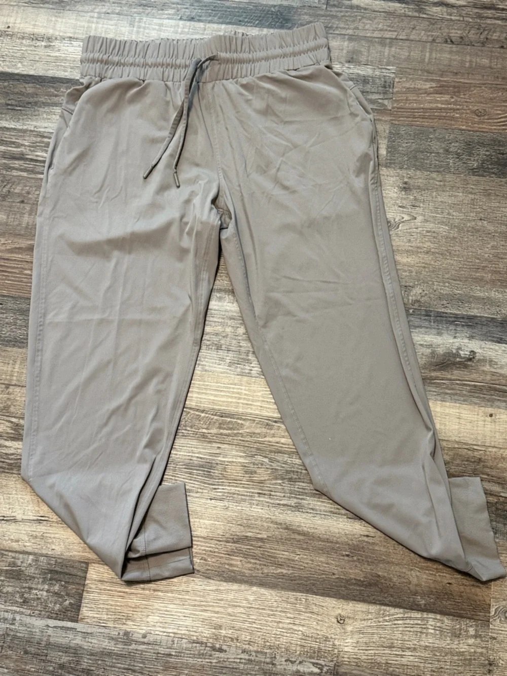Neutral Lounge Travel Women’s size L Joggers - Taupe & Grey Pair - Picture 2 of 6